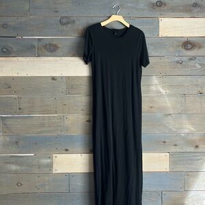 Who What Wear 2pc Bundle Women's Jersey Maxi Dress Size S Black, Grey